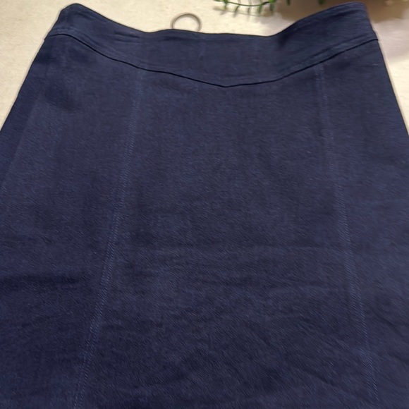 NWOT OOBER SWANK Embroidered Floral bird Denim Mini Skirt - Picture 8 of 8